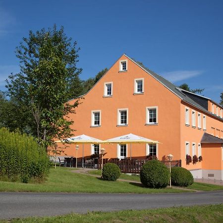 Landgasthof Wolfsgrund Hotel Dorfchemnitz Bagian luar foto