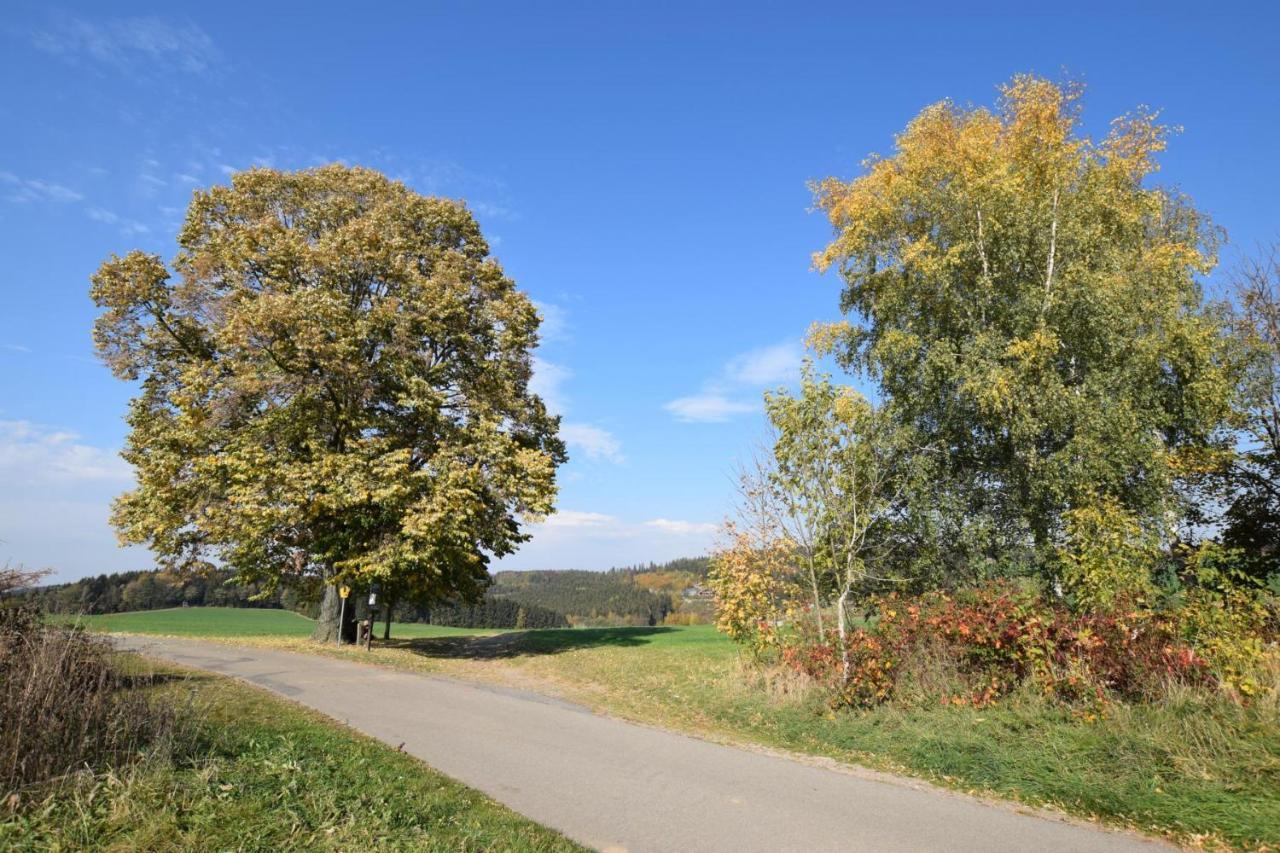 Landgasthof Wolfsgrund Hotel Dorfchemnitz Bagian luar foto